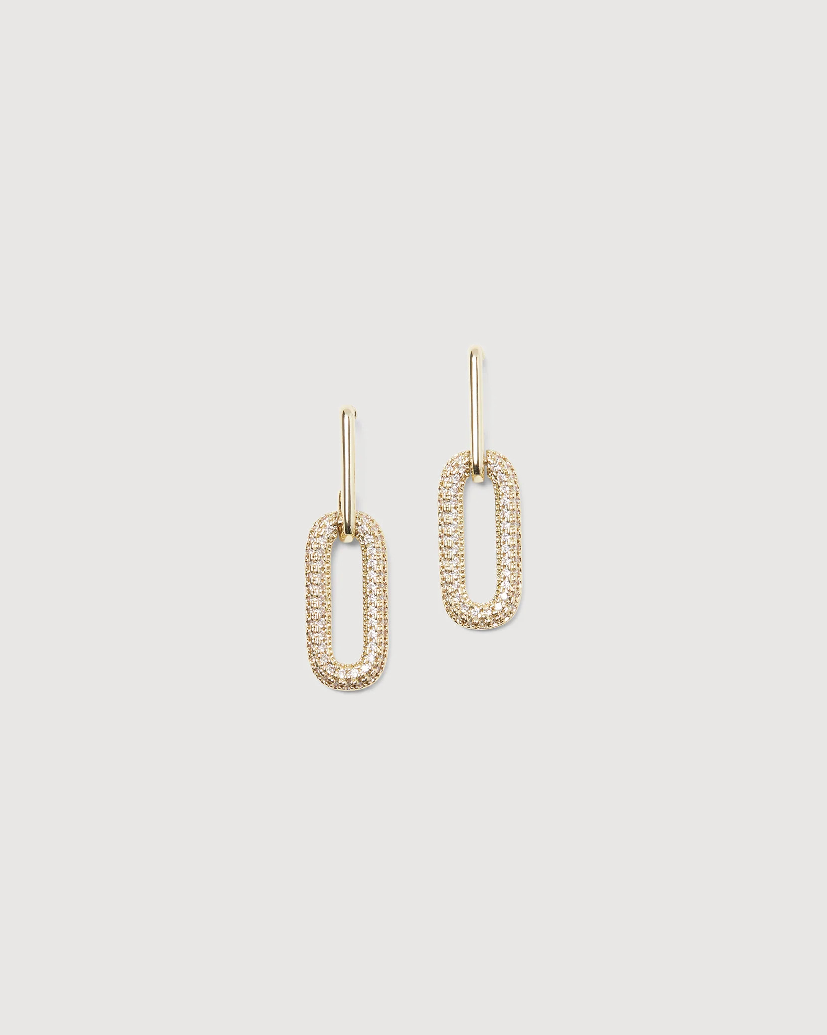 Pave Link Earring | Rachel Parcell