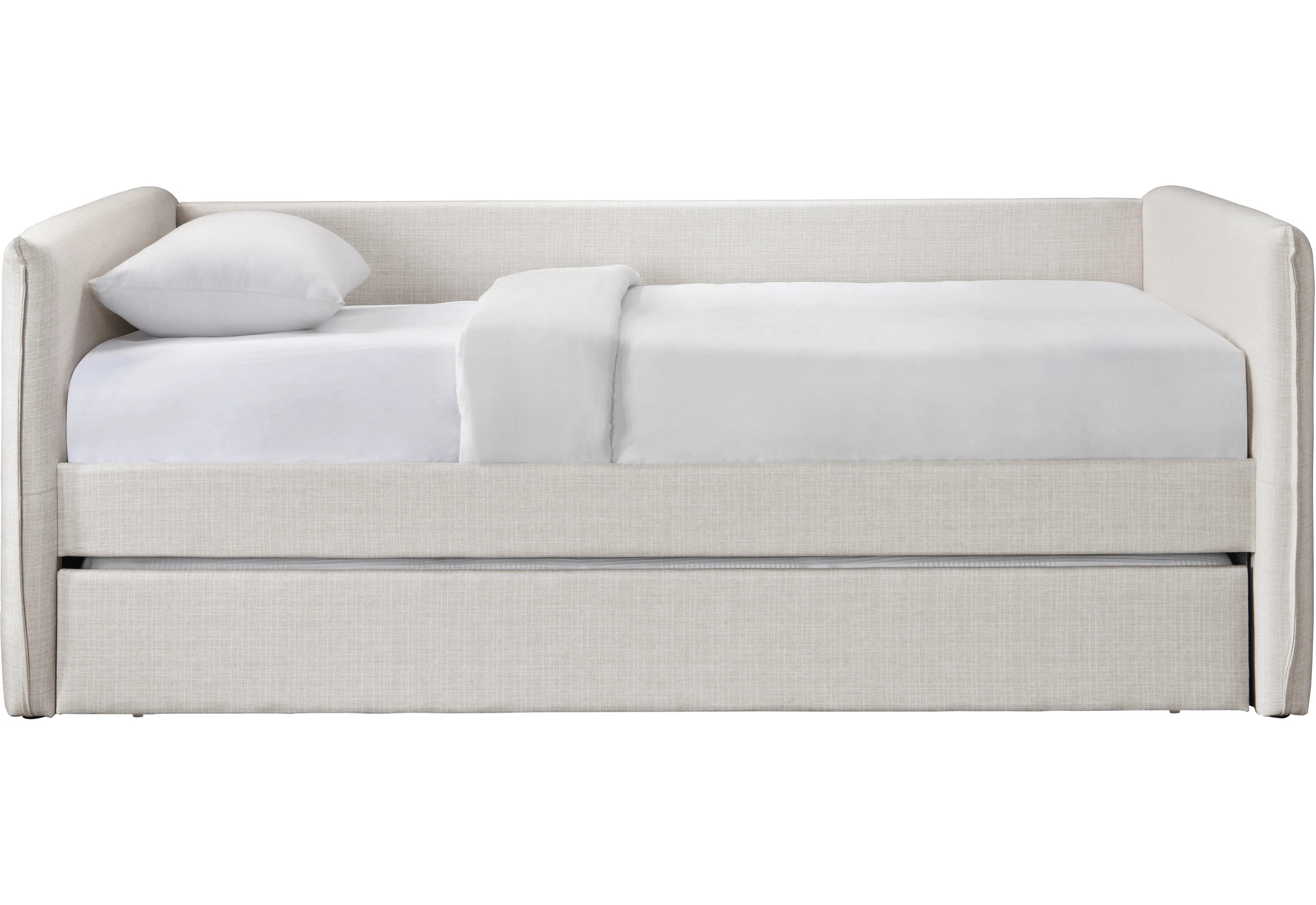 Lissett Upholstered Daybed with Trundle | Wayfair North America