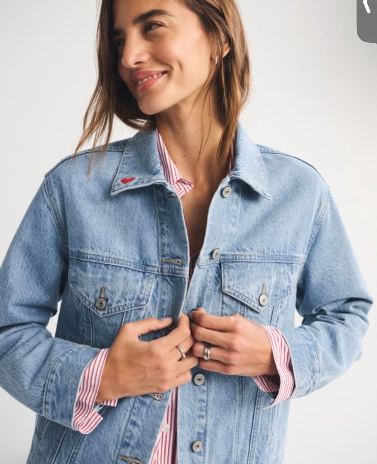 Abercrombie 
Jean jacket
Denim jacket 

#LTKSeasonal #LTKootd #LTKSpringSale