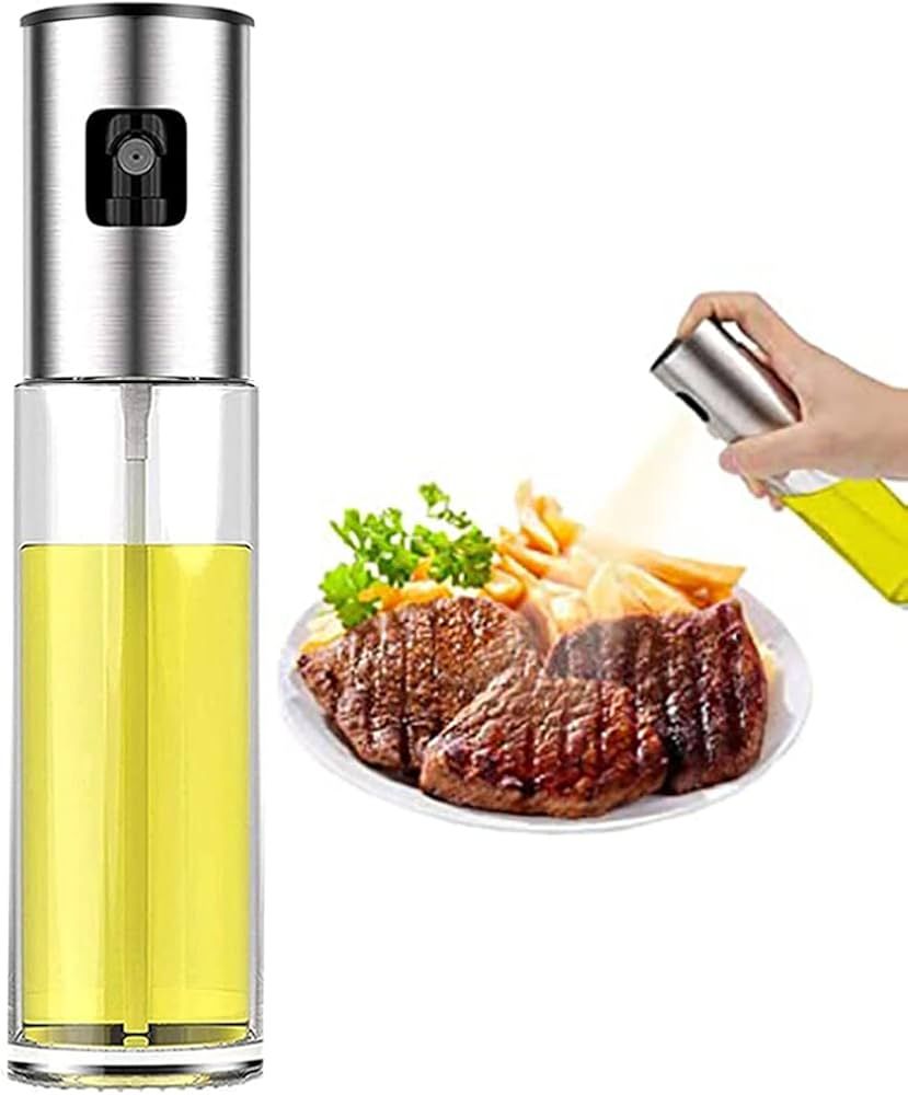 ZEREOOY Oil Sprayer for Cooking Olive Oil Sprayer Mister for Air Fryer Vegetable Vinegar Oil Port... | Amazon (US)