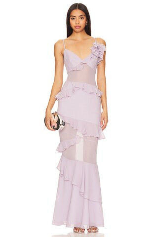 Lovers and Friends Wisteria Gown in Lavender. - size XS | Revolve Clothing (Global)