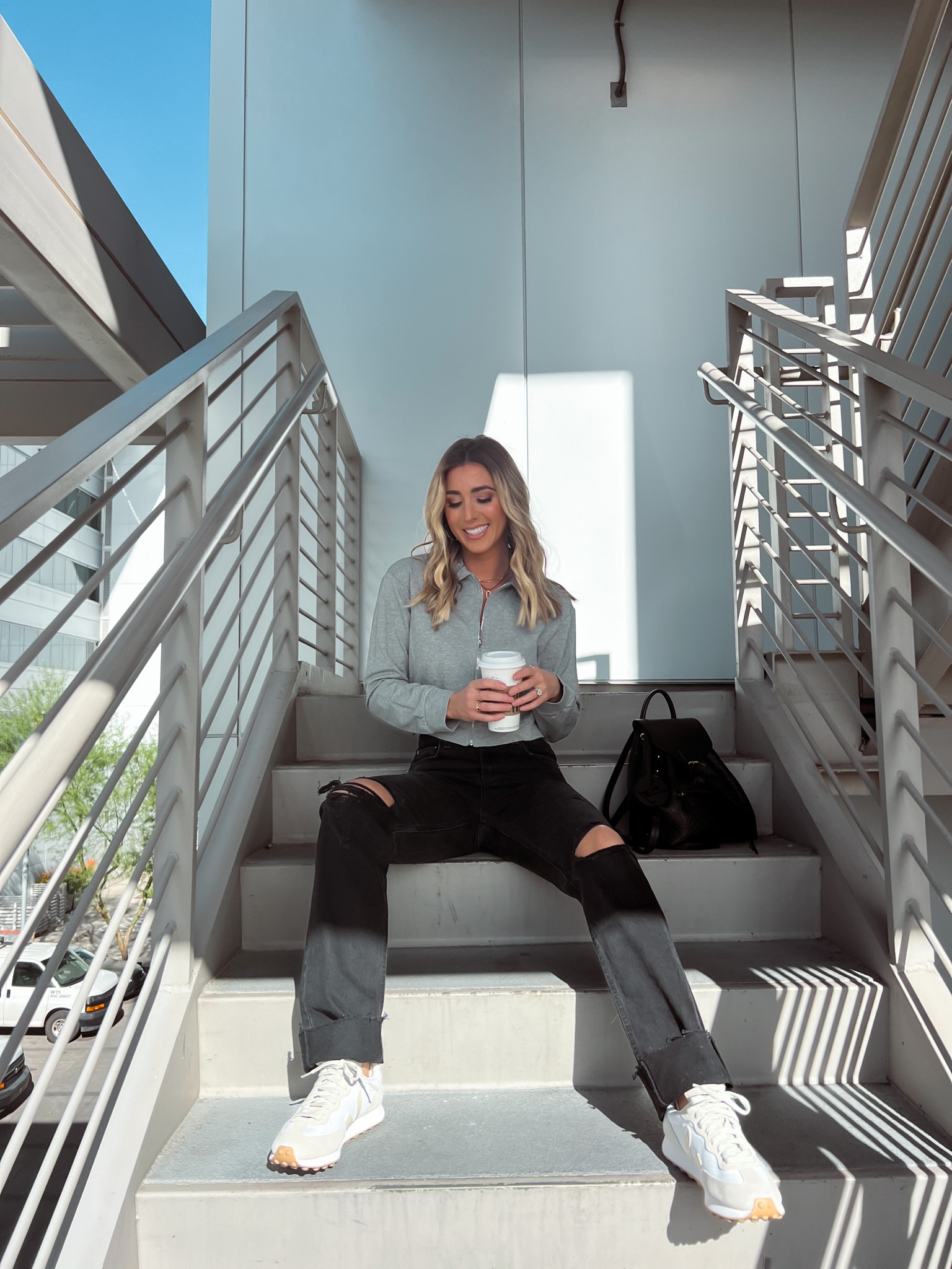 Grey zip up sweater is a revolve find! Wearing XS, runs tts. My black ripped high rise boyfriend jeans run big, size down one size. My sneakers run tts and are an amazon find! Backpack is louis vuitton, I’ll link a resale one. Necklaces are 20% off with code MELISSA20


casual spring outfit, date night look, valentines day outfit, neutral outfit, jeans, high rise jeans, denim, casual look, revolve, hoop earrings

#LTKunder50 #LTKshoecrush #LTKunder100