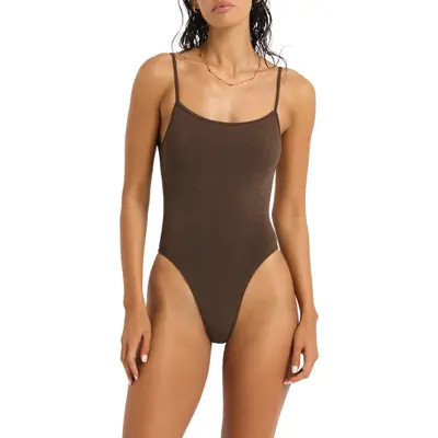 bond-eye Low Palace One-Piece Swimsuit in Walnut at Nordstrom | Nordstrom