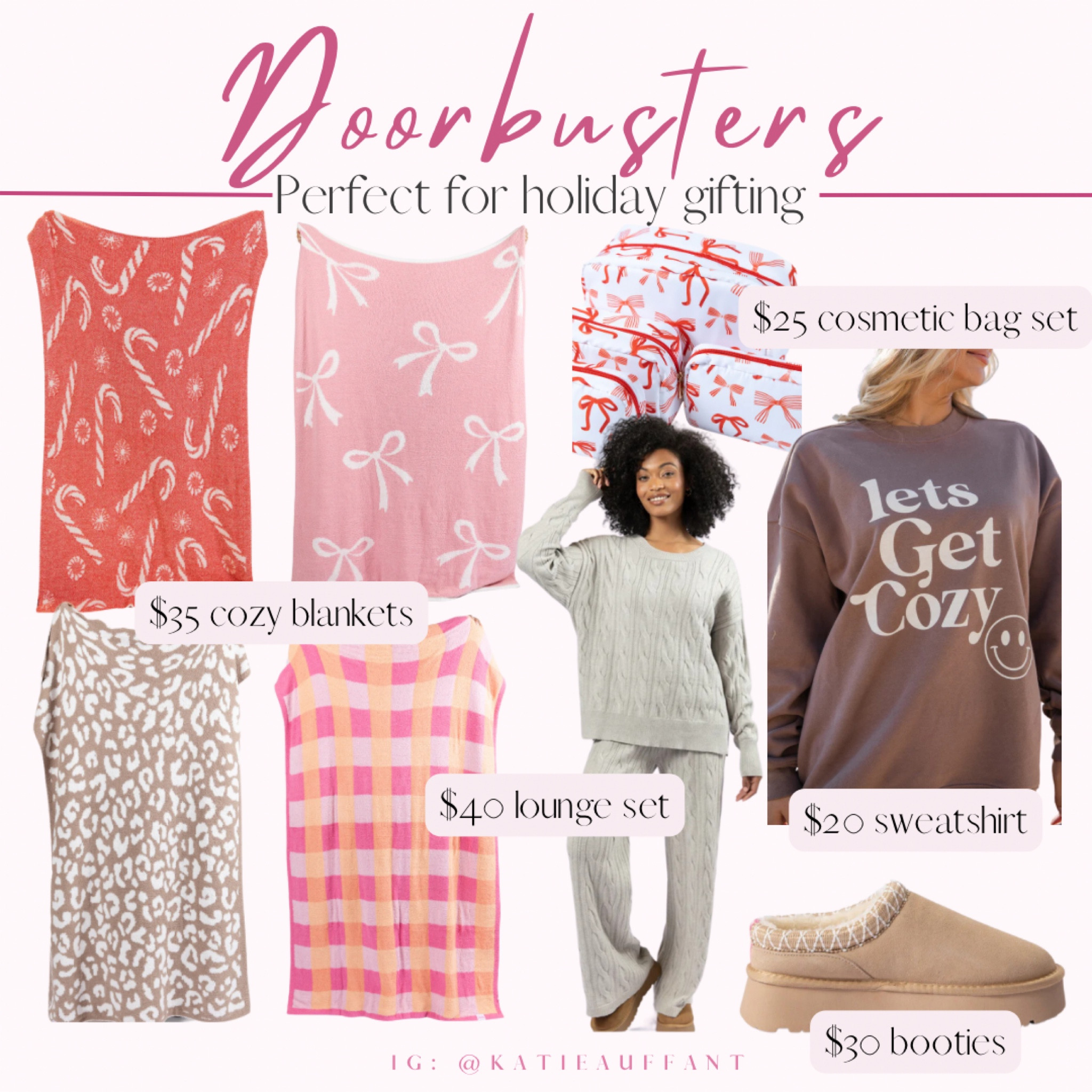 Cozy holiday gifts on door buster sale! 

#LTKHoliday #LTKGiftGuide #LTKSaleAlert