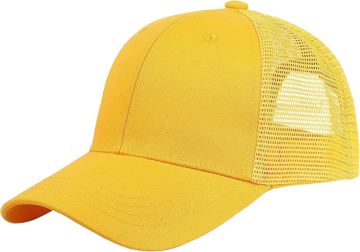 Falari Trucker Hat Baseball Cap Structured Plain Design 6 Panel, Adjustable Size | Amazon (US)