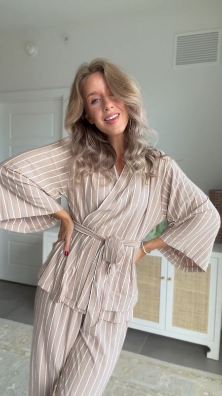 Fall pajamas, lounge set! So dreamy and soft and the color is perfect for fall 

#LTKstyletip #LTKSeasonal #LTKGiftGuide