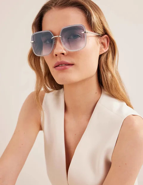 Bevelled Edge Sunglasses | Boden (UK & IE)