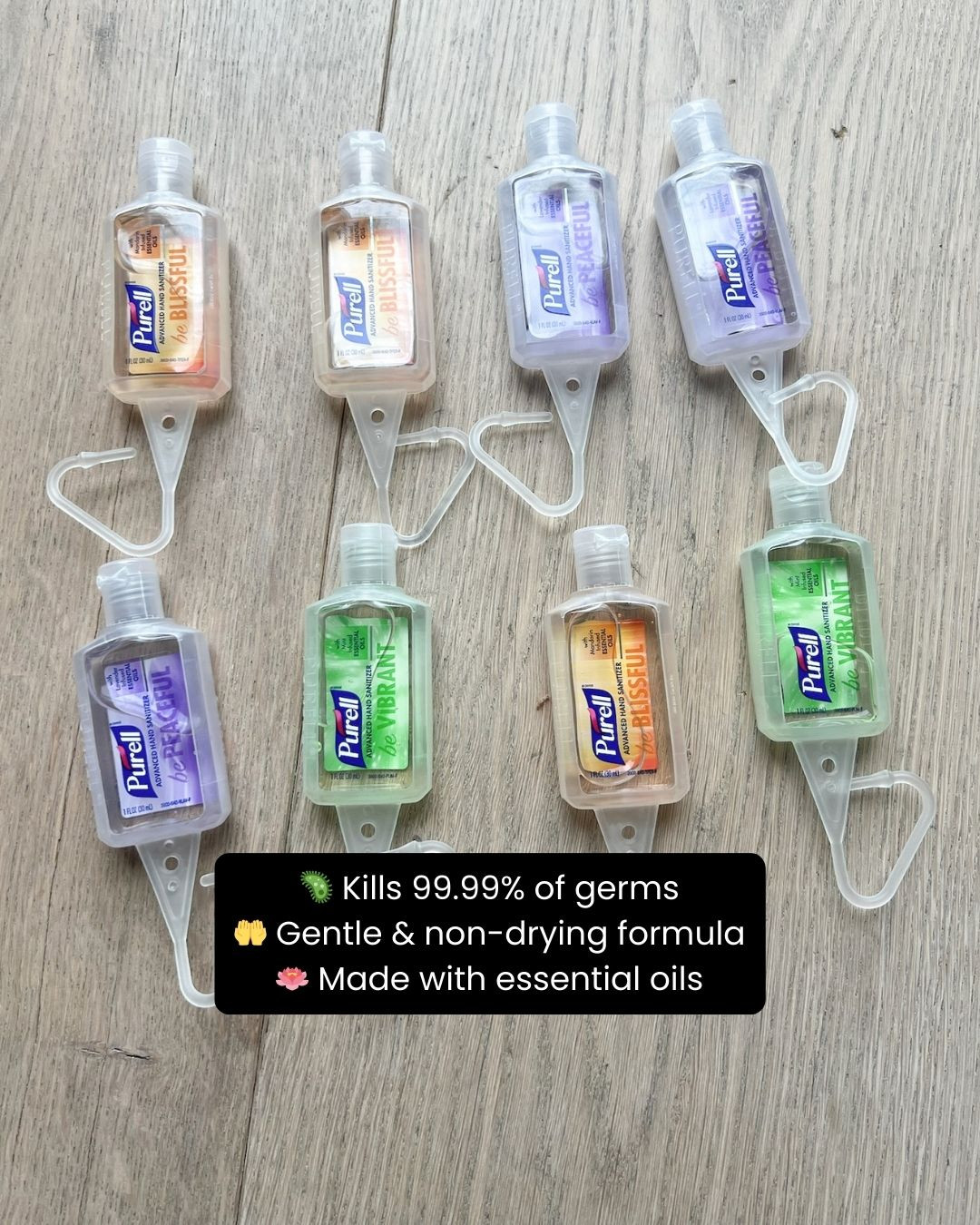 Keep clean hands and sweet-smelling vibes wherever you go with this Scented Hand Sanitizer Gel! ✨🧴🫶 Quick-drying, refreshing, and fragrant — it kills germs while leaving a lovely scent behind 🌸💛 Perfect for your purse, car, desk, or everyday errands!

#HandSanitizerGel #StayFresh #CleanHandsHappyLife #LTKFinds #AmazonEssentials #SanitizerStyle #EverydayHygiene #ScentedSanitizer #TravelMustHave #OnTheGoClean #SelfCareEssentials #FreshVibes #HandCare #LTKBeauty #HealthAndWellness 

 