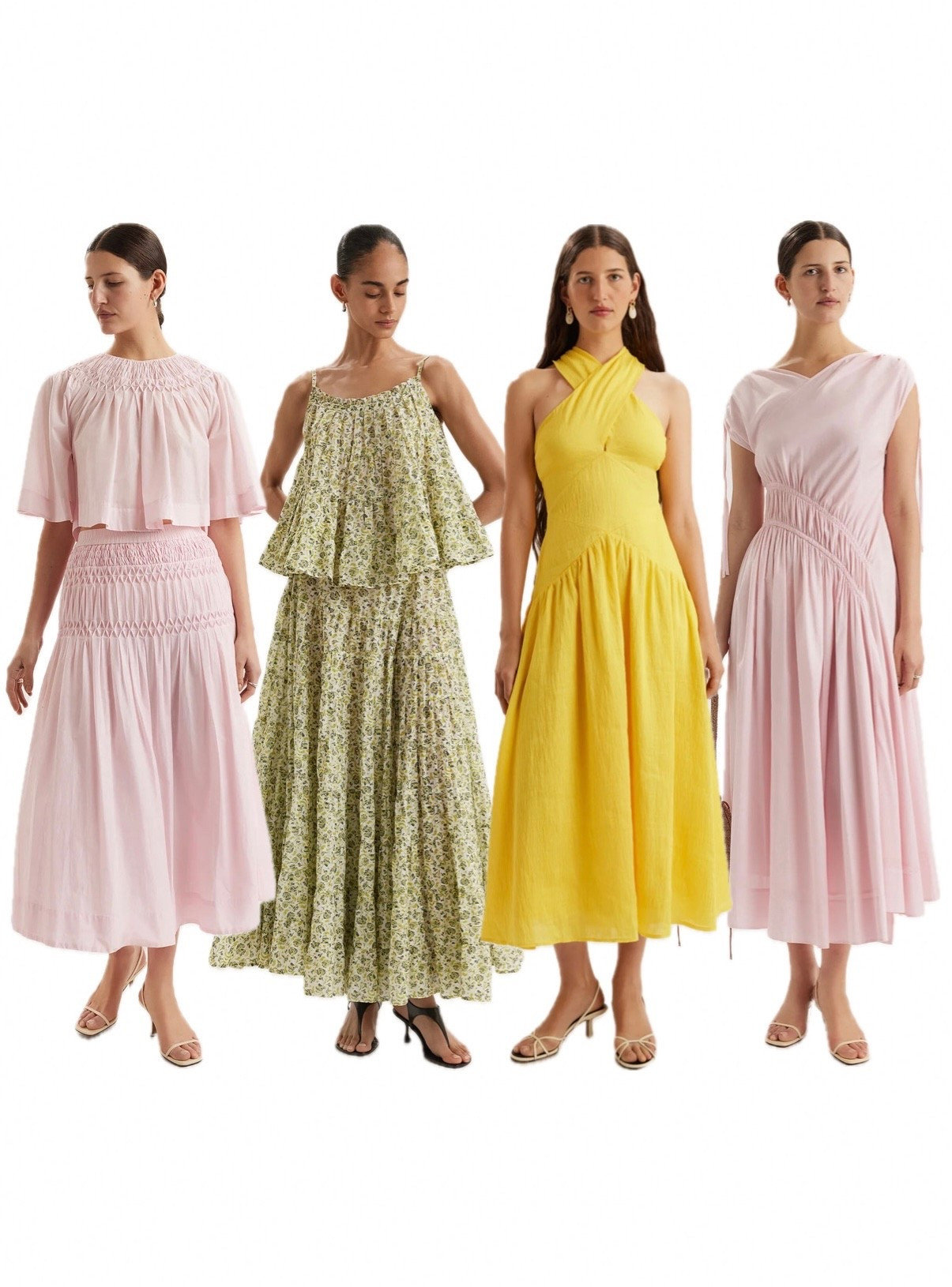 New spring finds, spring dresses, spring outfit ideas 2026 pink skirt yellow dress floral top vacation outfits 

#LTKSaleAlert #LTKSeasonal #LTKootd