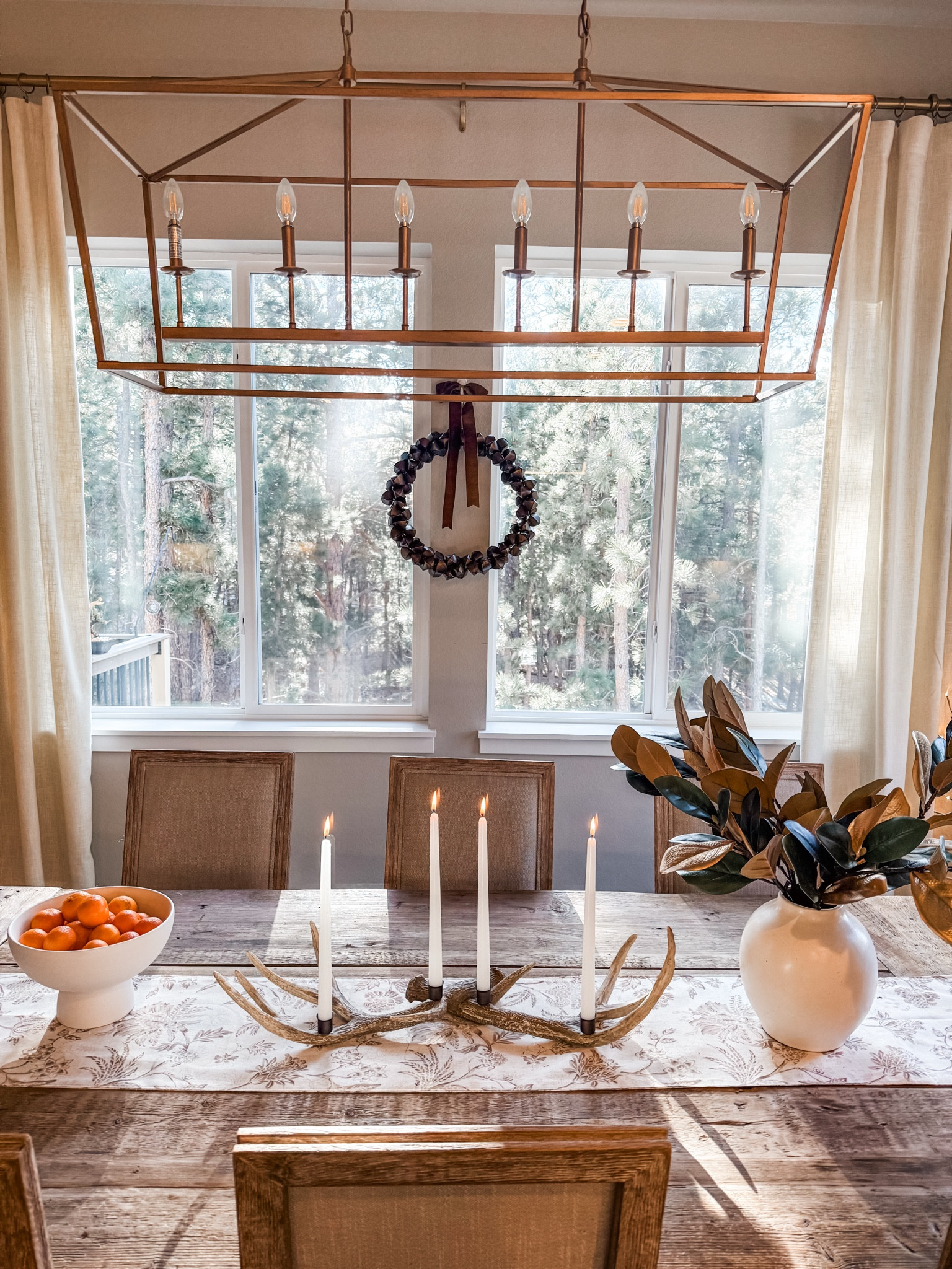 Simple winter centerpiece 

#LTKHome #LTKSeasonal #LTKStyleTip