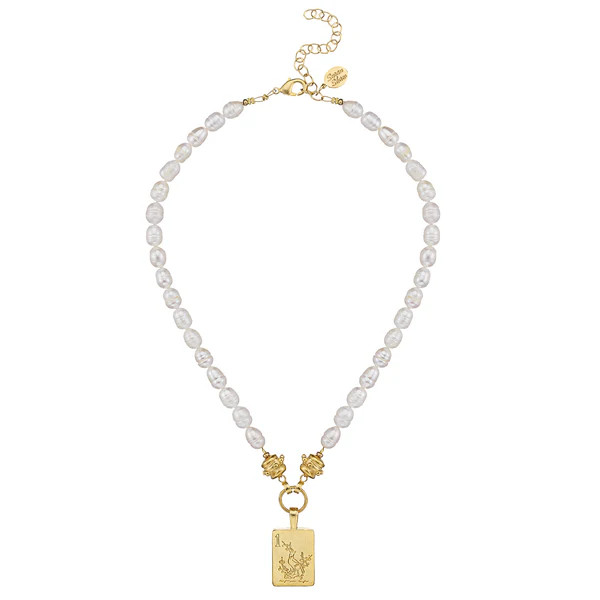 Bird Bam Mahjong Pearl Necklace | Susan Shaw