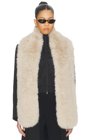 Unreal Fur West End Scarf in Almond from Revolve.com | Revolve Clothing (Global)