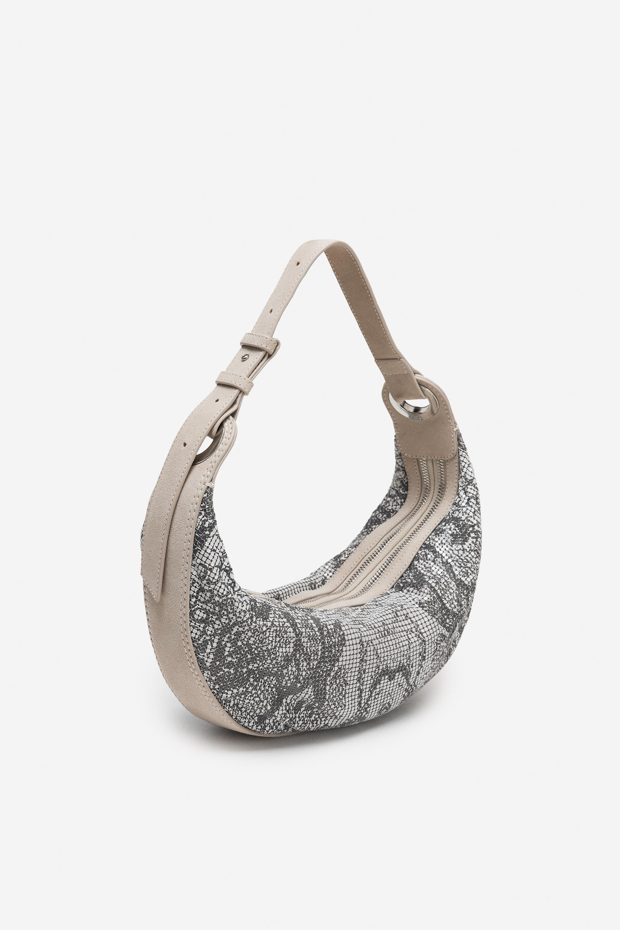 PRINTED SHOULDER BAG - THE ITEM ZARA WOMAN | Zara US