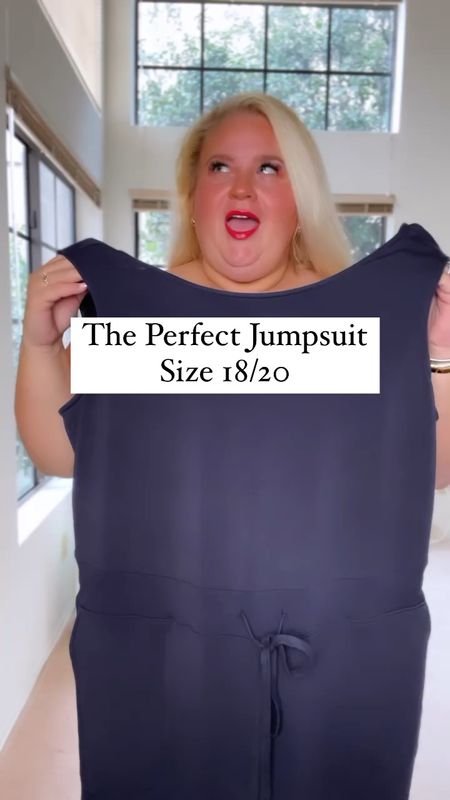 The perfect lightweight scuba stretchy jumpsuit wearing size 18/20
I’m 5’4 and the length is perfect on me


#LTKmidsize #LTKstyletip #LTKplussize