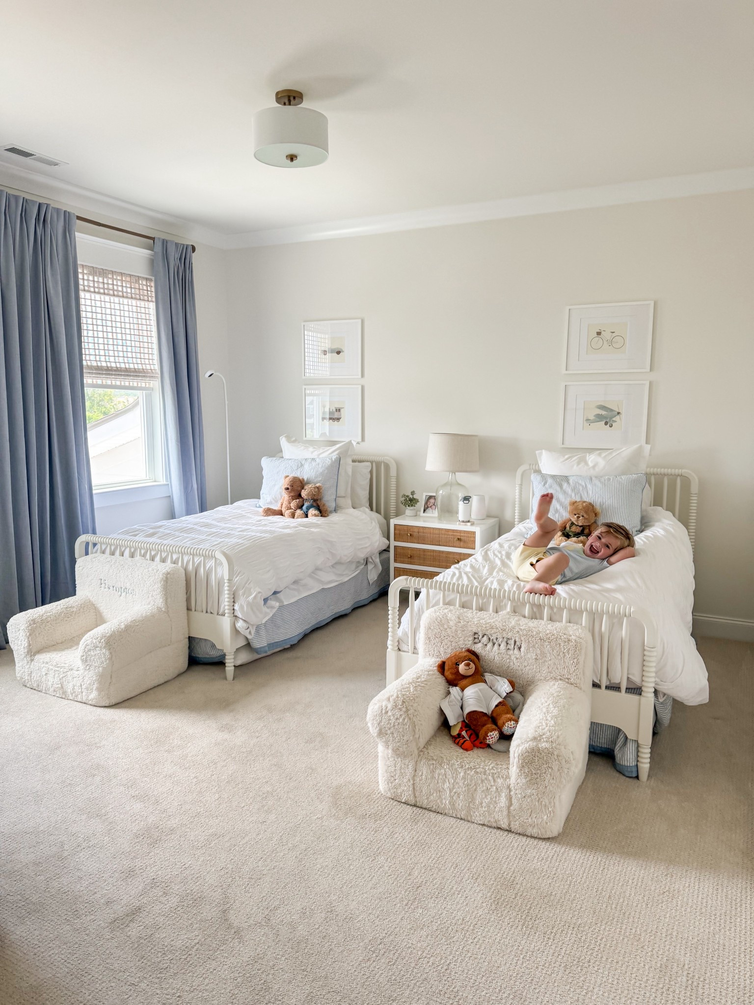 The boys’ shared room! 🤍 I casually snapped this picture the other day & for so many requests for room details - so I’ll link everything here! 

#LTKKids #LTKFamily #LTKHome