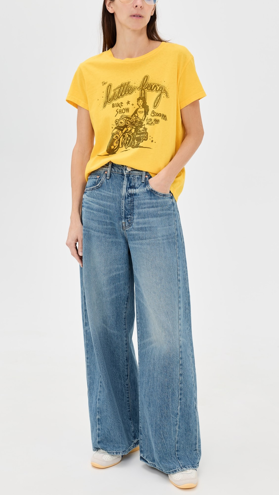 Lil Pipe Dream Button Sneak Jeans | Shopbop