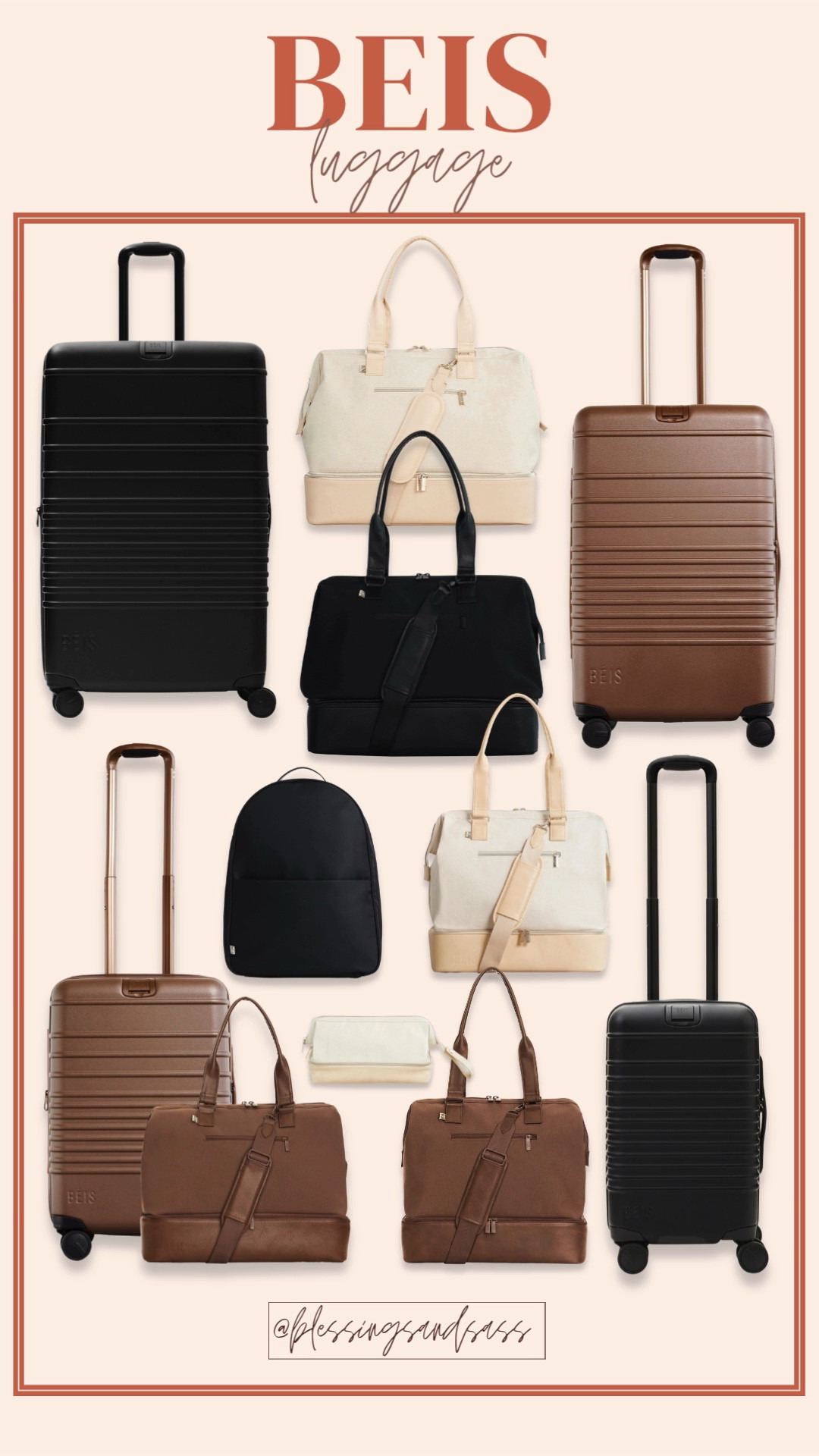 Beis luggage I’m loving! 


Travel, travel finds, travel essentials, luggage, luggage finds, luggage favorites, suitcase, travel backpack, weekender bag 




#LTKOver40 #LTKTravel #LTKootd