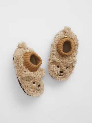babyGap Cozy Bear Slippers | Gap Factory