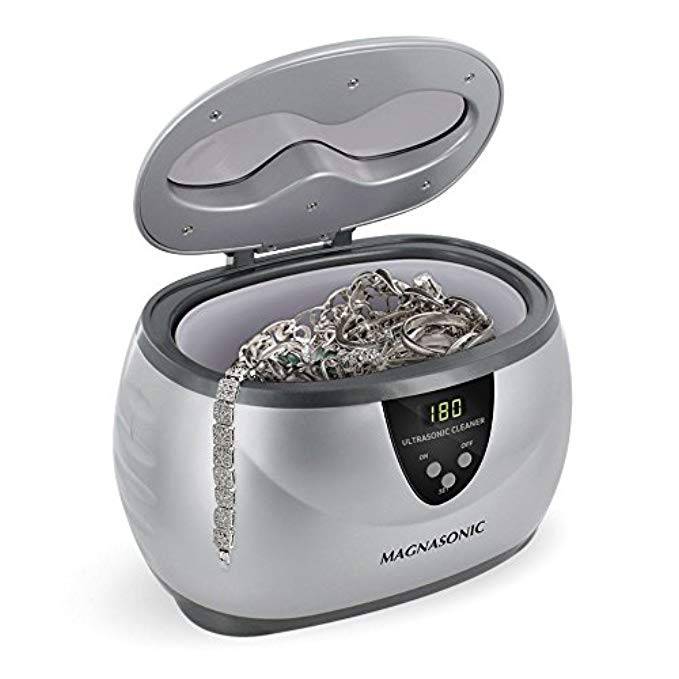 Magnasonic Professional Ultrasonic Jewelry Cleaner with Digital Timer for Eyeglasses, Rings, Coins ( | Amazon (US)