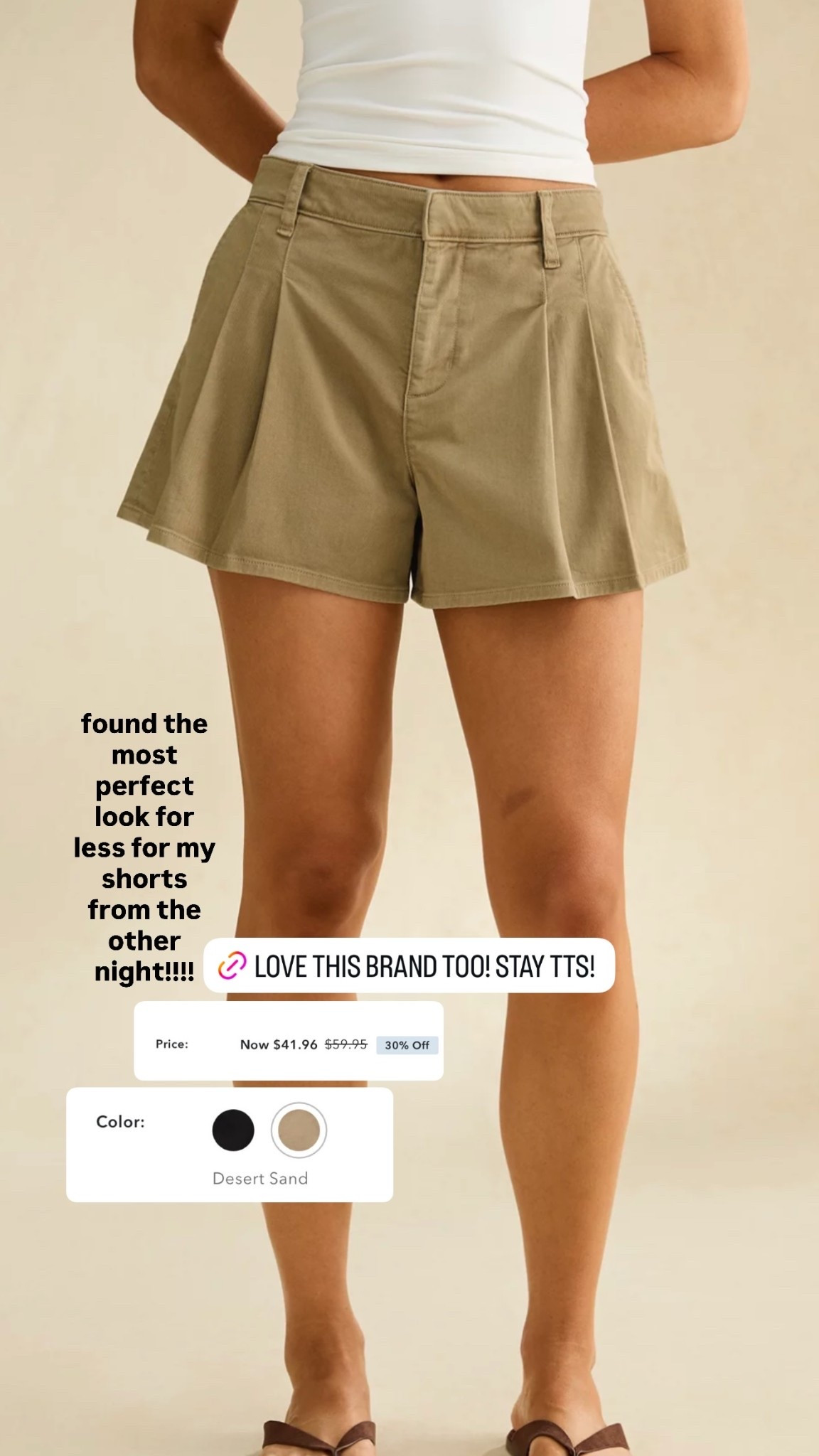 found the most perfect look for less for my shorts from the other night!!!!