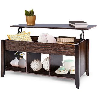 Costway Lift Top Coffee Table w/ Hidden Compartment Storage Shelf Living Room Furniture | Target