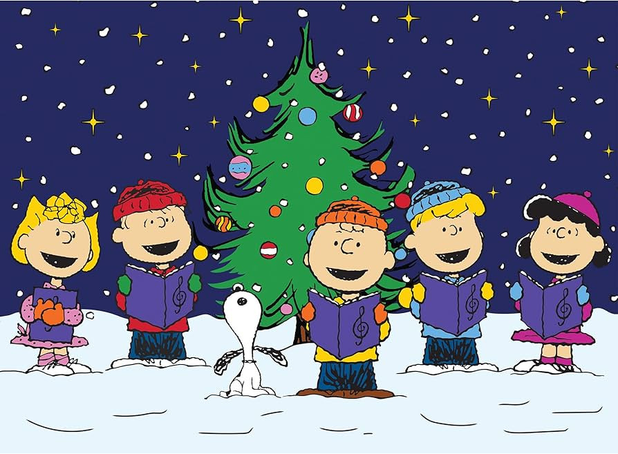 RoseArt - Peanuts - Christmas Caroling - 100 Piece Jigsaw Puzzle for Kids and Adults | Amazon (US)