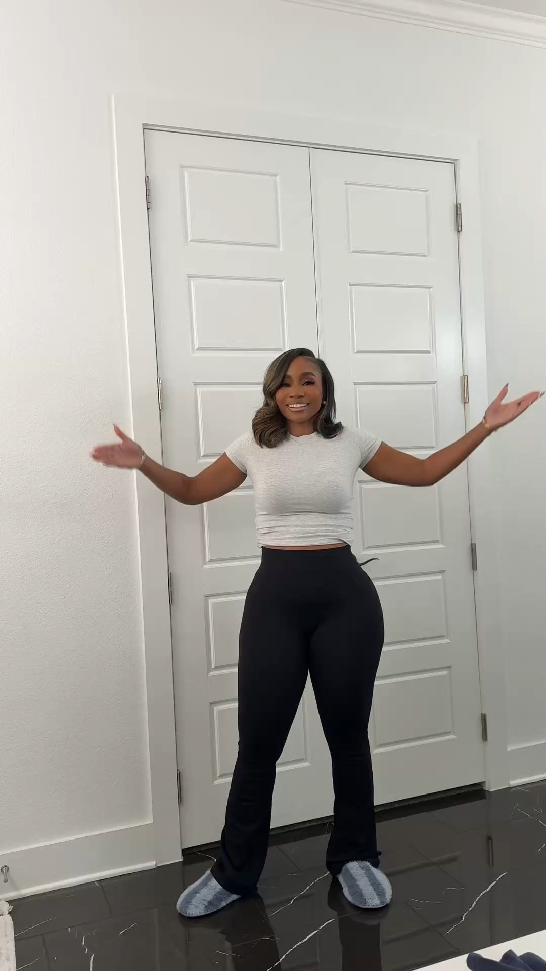 Shaping and tummy control flare pants and leggings I have been loving!!

#LTKMidsize #LTKActive