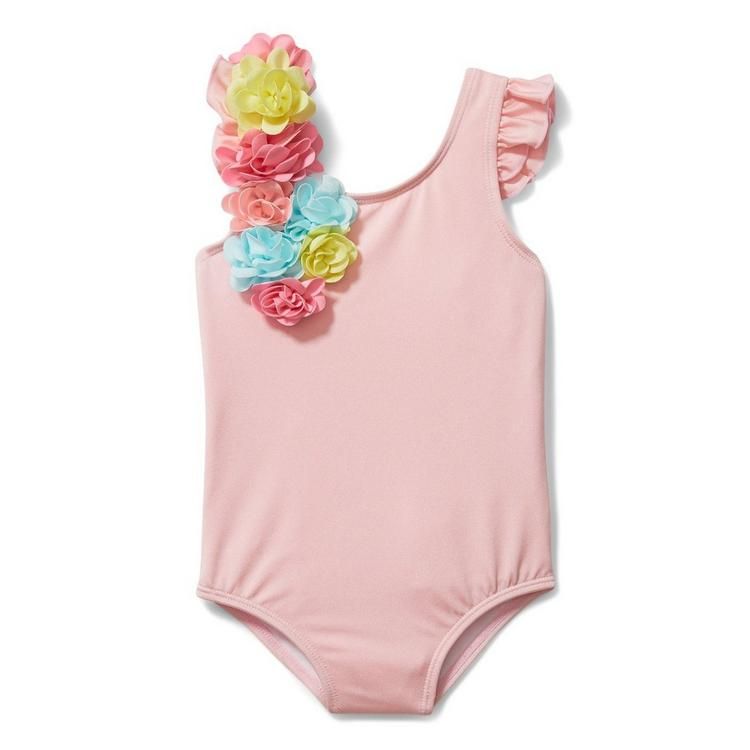 Rainbow Flower Swimsuit | Janie and Jack