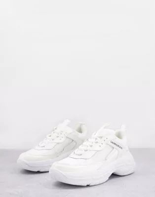 Calvin Klein Maya chunky sneakers in white | ASOS (Global)