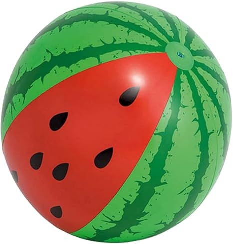 BESPORTBLE Watermelon Beach Ball, Water Sports Watermelon Beach Ball PVC Inflatable Fun | Amazon (US)