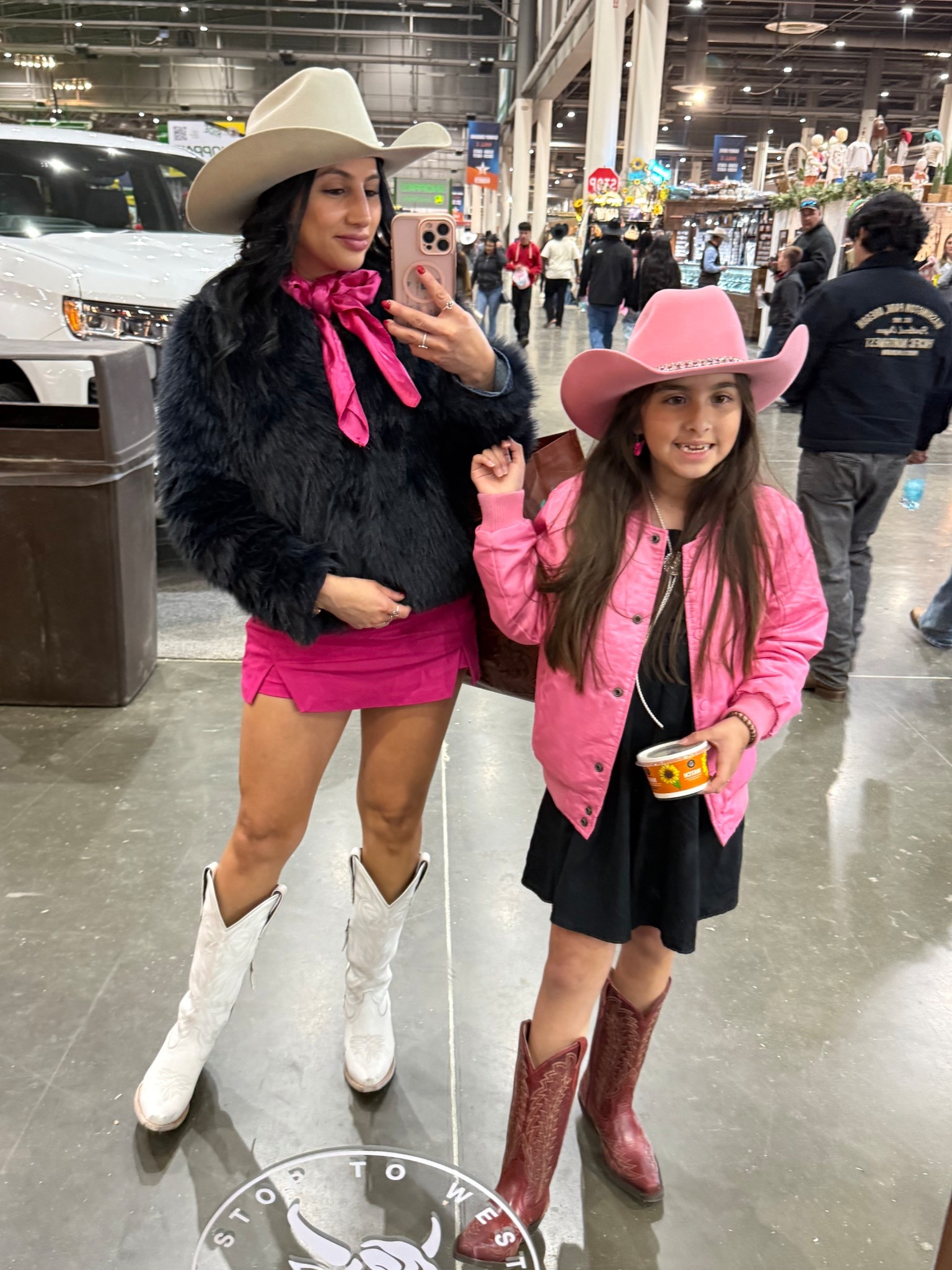 Rodeo outfit with a pop of pink

#LTKmomlife #LTKSeasonal