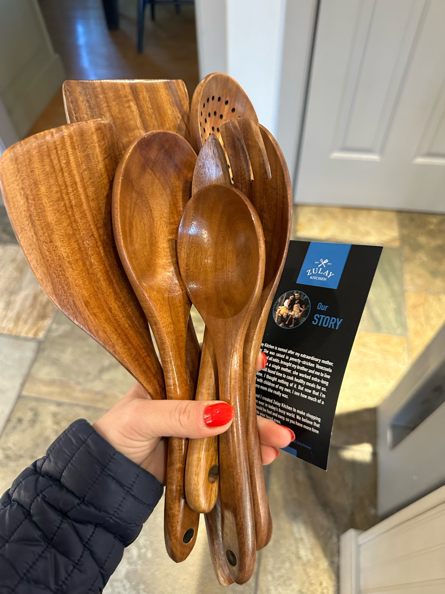 Obsessed with these wooden non toxic spoons and the quality is amazing 🤩

#LTKCyberWeek #LTKHome #LTKGiftGuide