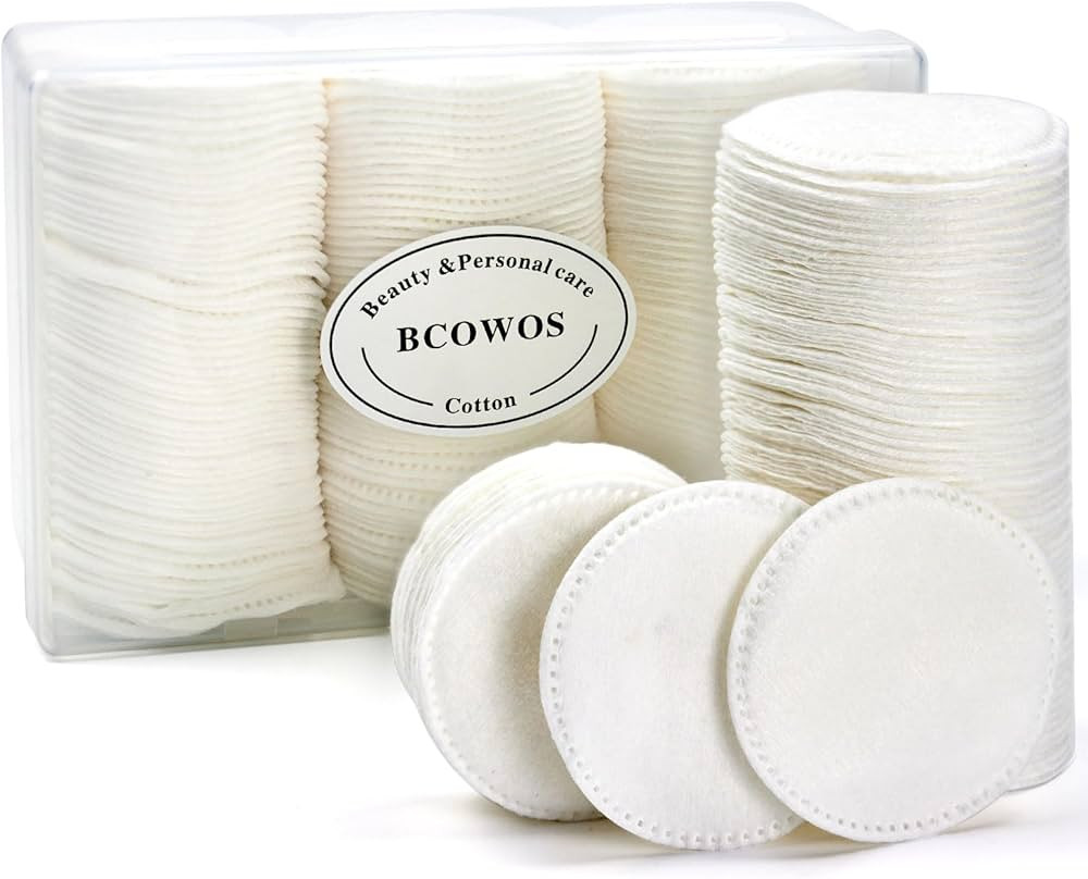 Cotton Rounds 160 Count, Cotton Pads for Face, Soft, Lint-Free, Super Absorbent Makeup Remover Pa... | Amazon (US)