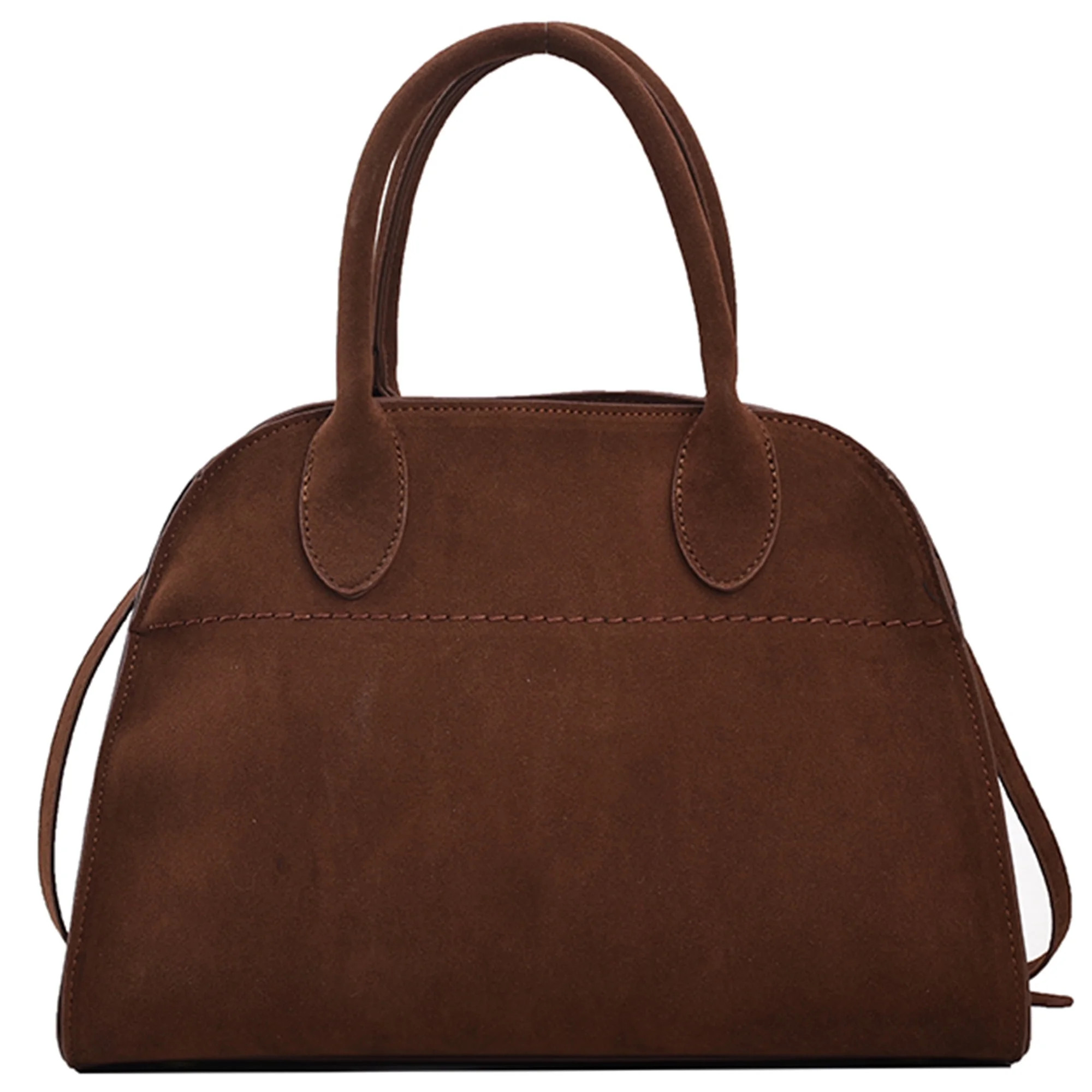 Drimzate Women Suede Tote Bag , Fashion Vintage Shoulder Purse,Satchel Bag(Brown-1) | Walmart (US)