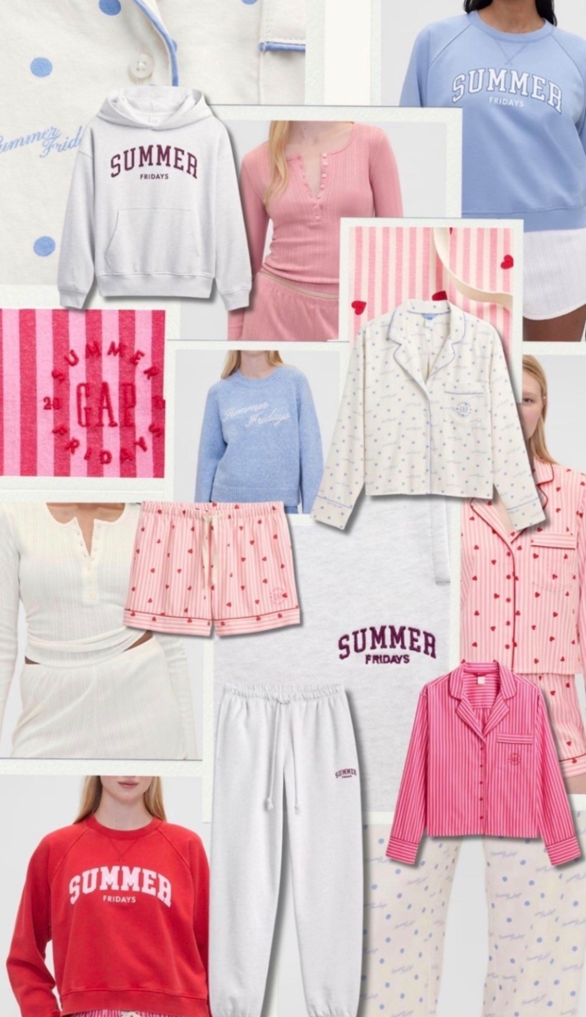 The cutest collab!!!!😍👏🏻 Gap x Summer Fridays

Gap, summer fridays, loungewear, pajamas, matching set, sweatshirt, sweatpants, crewneck

#LTKSeasonal #LTKHoliday #LTKootd