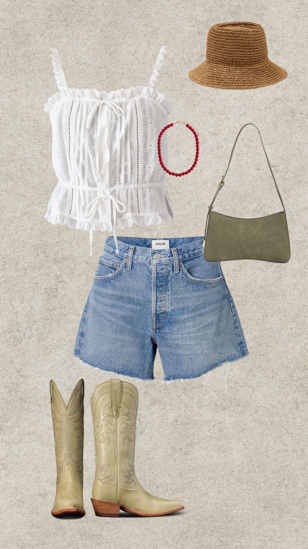 The perfect spring to summer transition outfit! Tank is from Golden Haze 

#LTKootd #LTKgrwm #LTKSeasonal