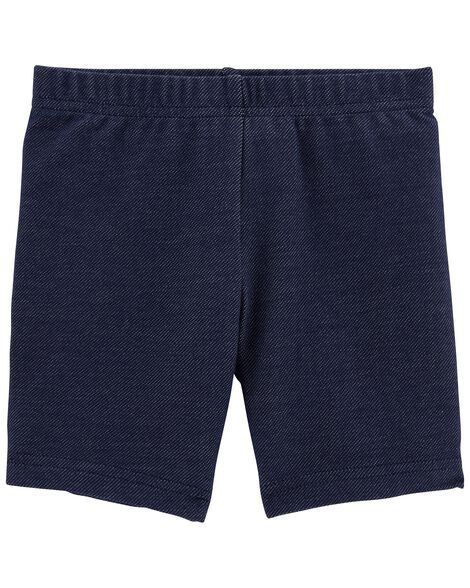 Toddler Knit Denim Shorts | Carter's