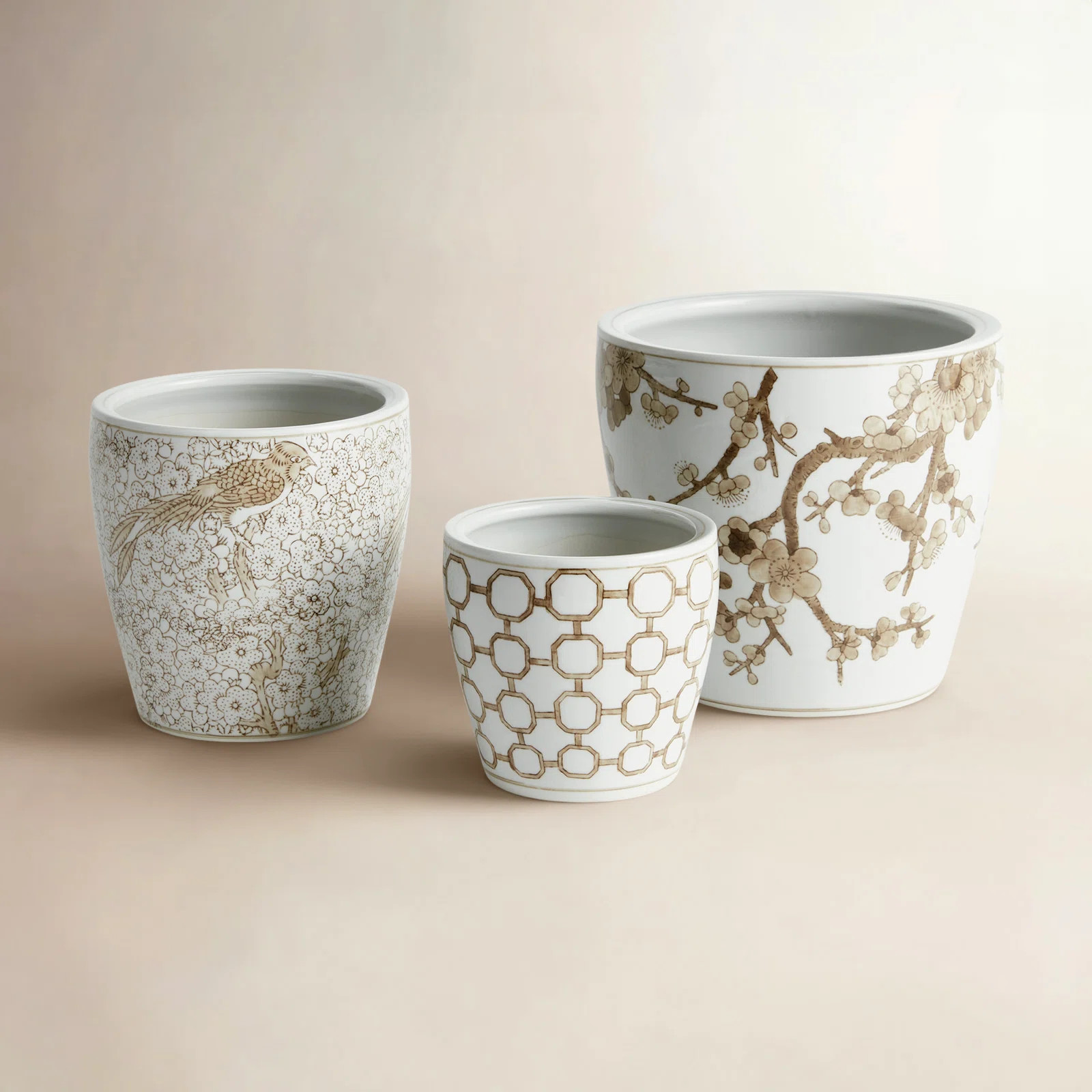 PROVINCE FLOWER POTS, SET OF 3 | Birch Lane