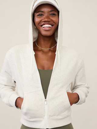 Forever Fleece Full Zip Sweatshirt | Athleta