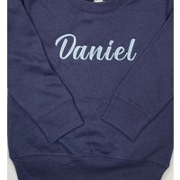 Personalized Kids Sweatshirt, Monogrammed Toddler Sweater, Boys Personalized Sweatshirt, Girls Monogram Shirt, Fall Outfit | Etsy (US)