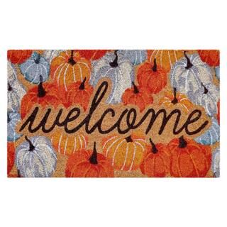 Welcome Pumpkin Doormat by Ashland® | Michaels Stores