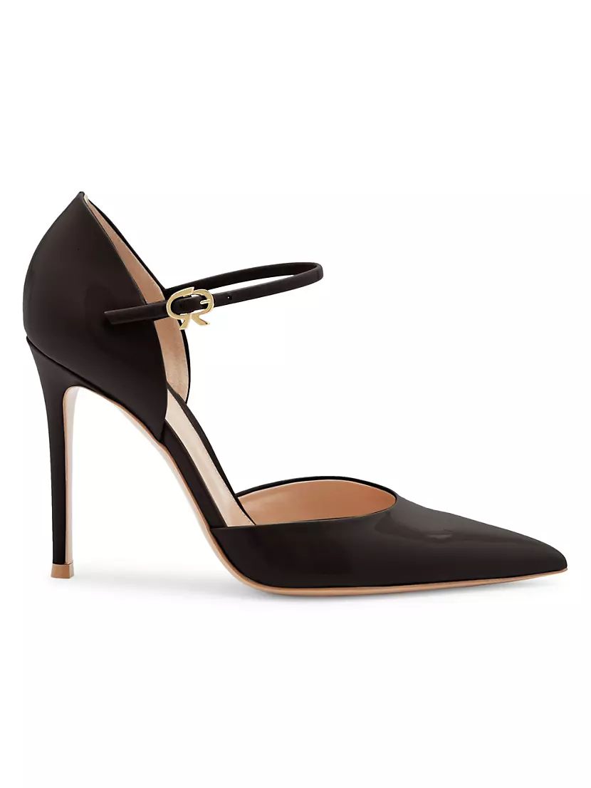 85MM Patent Leather Mary Jane Pumps | Saks Fifth Avenue