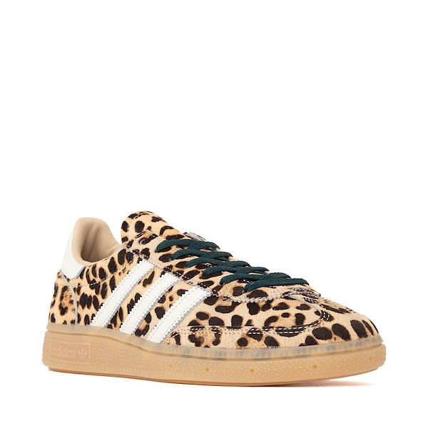 Womens adidas Handball Spezial Athletic Shoe - Magic Beige / Ivory / Aurora Ivy | Journeys