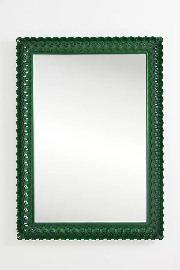 Phillippa Scalloped Portrait Wall Mirror | Anthropologie (US)