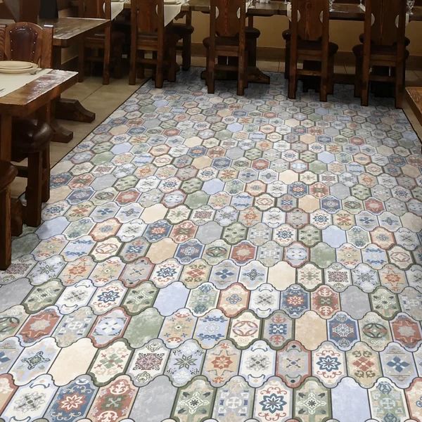 Salvador 6.38" x 12.88" Beveled Porcelain Mosaic Sheet Floor Use Tile | Wayfair North America