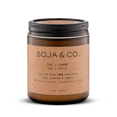 SOJA&CO. Soy Wax Candle Oud Apple | Well.ca