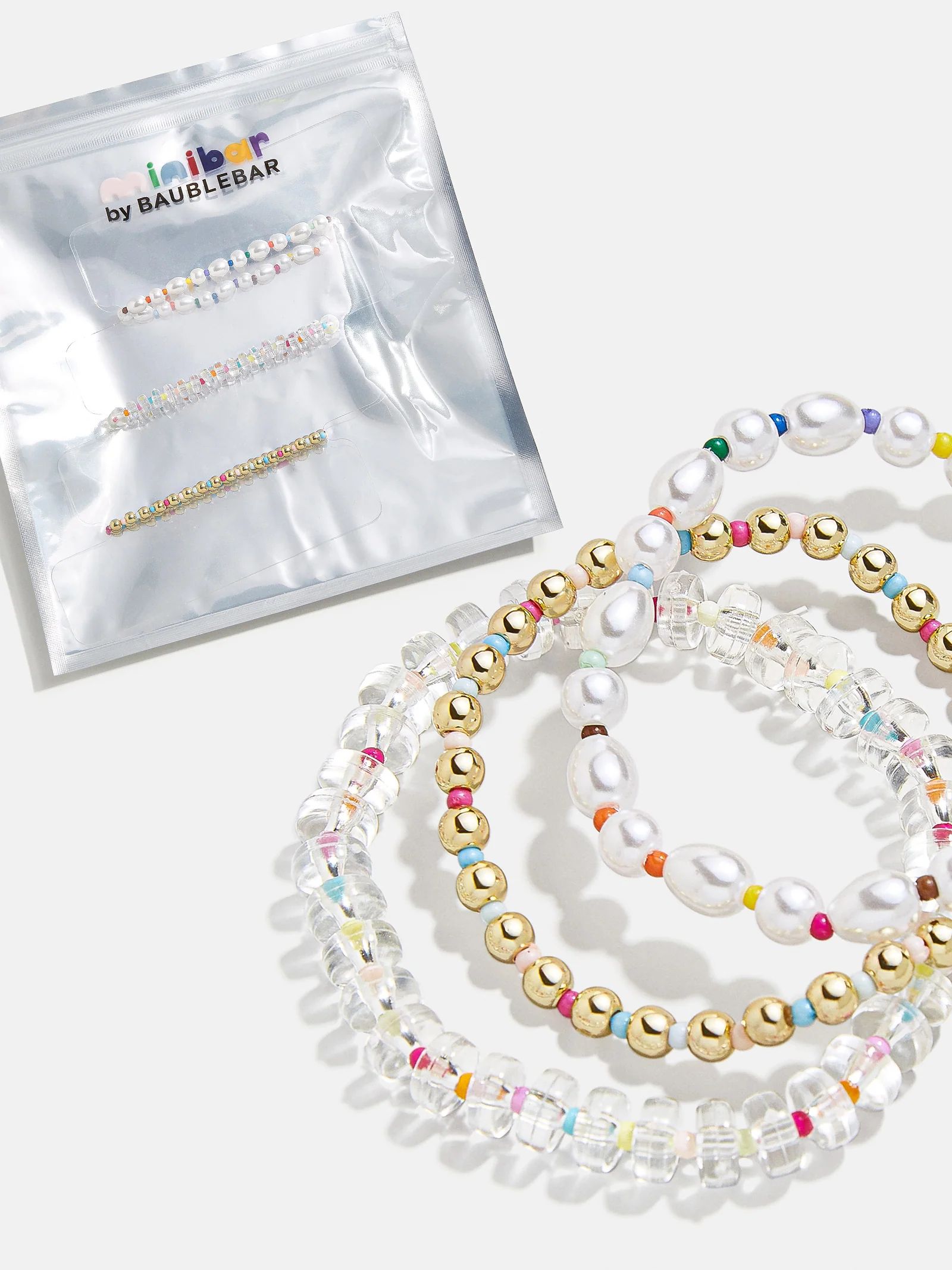 Color Me Happy Kids' Bracelet Set - Kids' Multi | BaubleBar (US)