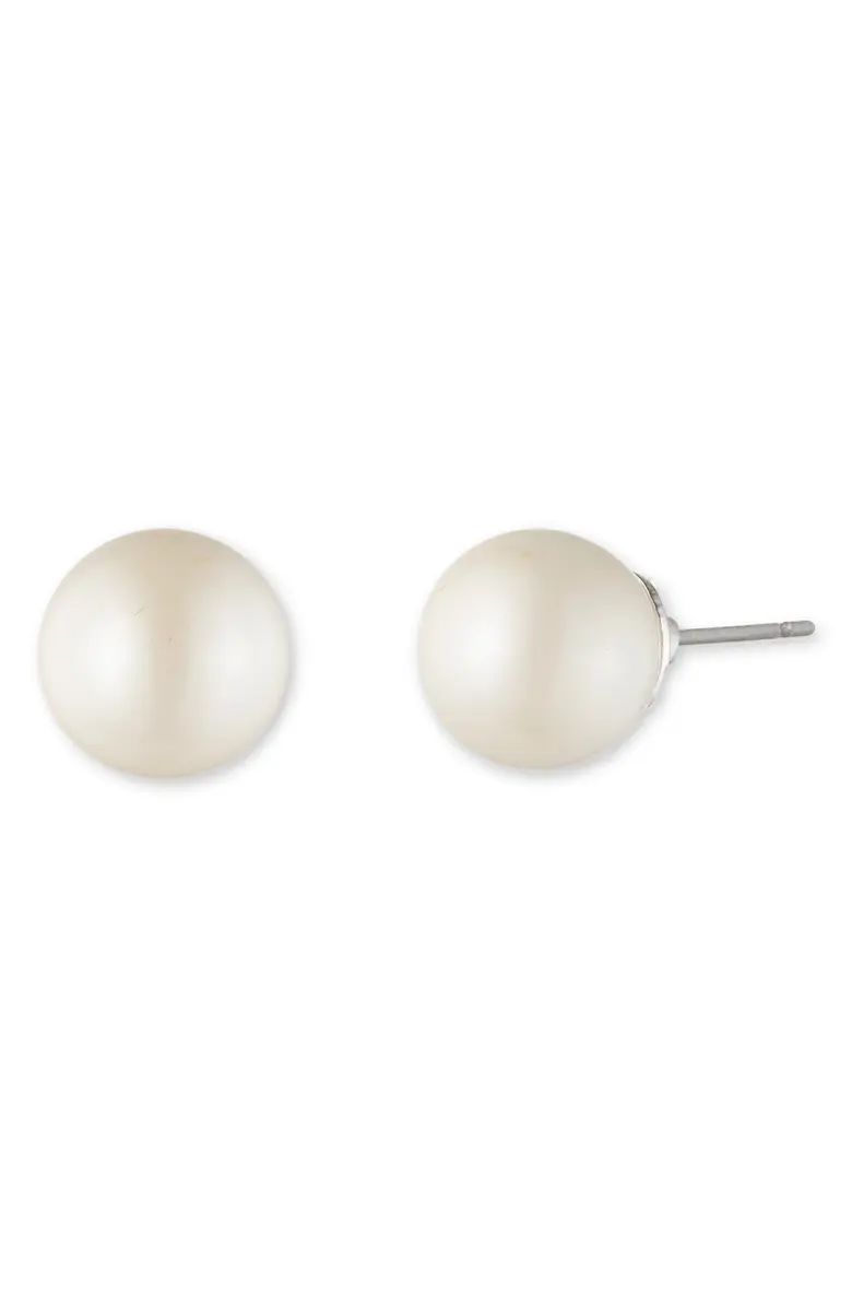 Lauren Ralph Lauren Imitation Pearl Stud Earrings | Nordstrom | Nordstrom