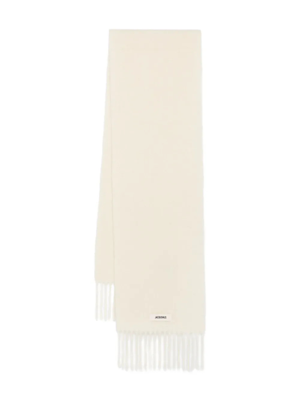 Jacquemus L'écharpe Carro Scarf | White | FARFETCH | Farfetch Global