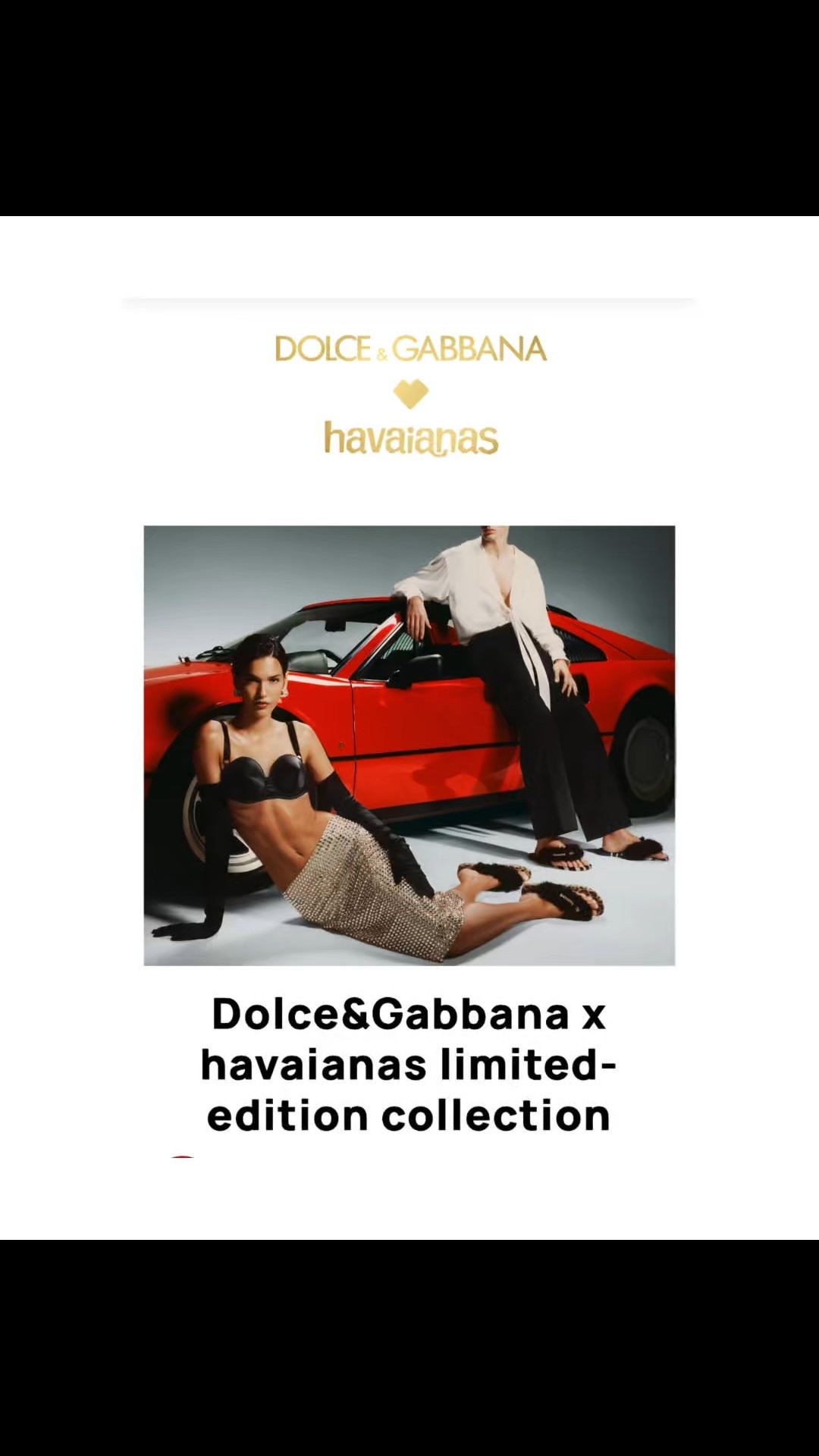 Dolce & Gabbana x havaianas limited-edition collection! This collection already sold out once, so hurry and grab your summer sandals before they sell out again! 15% off for new customers, too!

#LTKStyleTip #LTKShoeCrush #LTKTravel